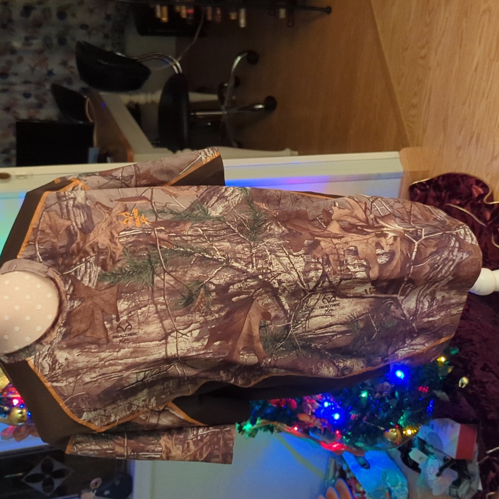 Men's camo dri fit shirt